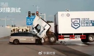 精准营销还是“弱不禁风”？理想i8“撞坏”乘龙卡车车头